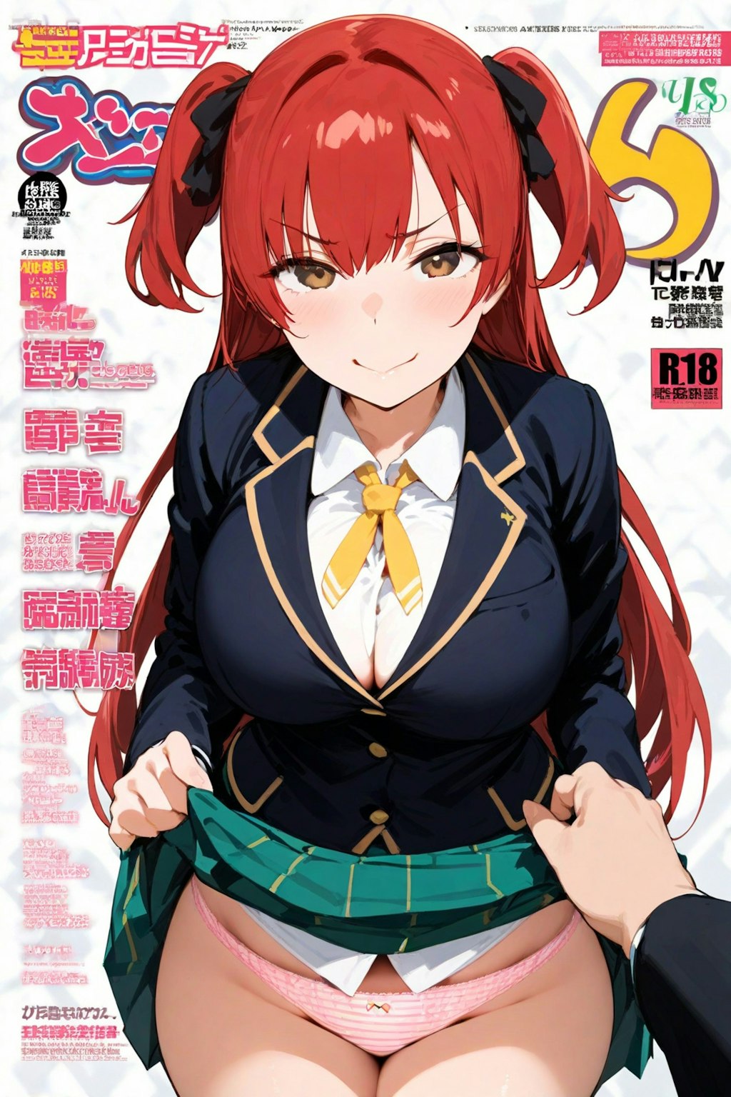 R-18雑誌の貫禄ってのはこう出すんじゃ