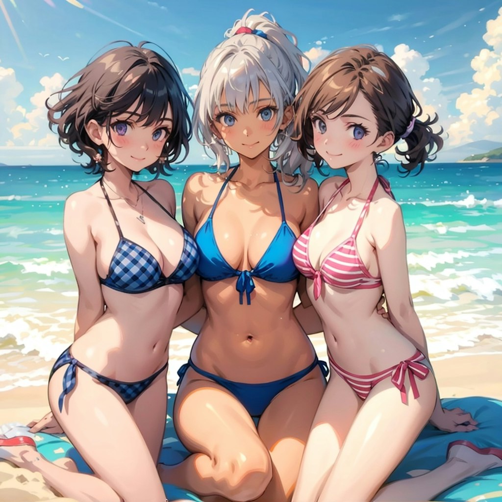 海と彼女と