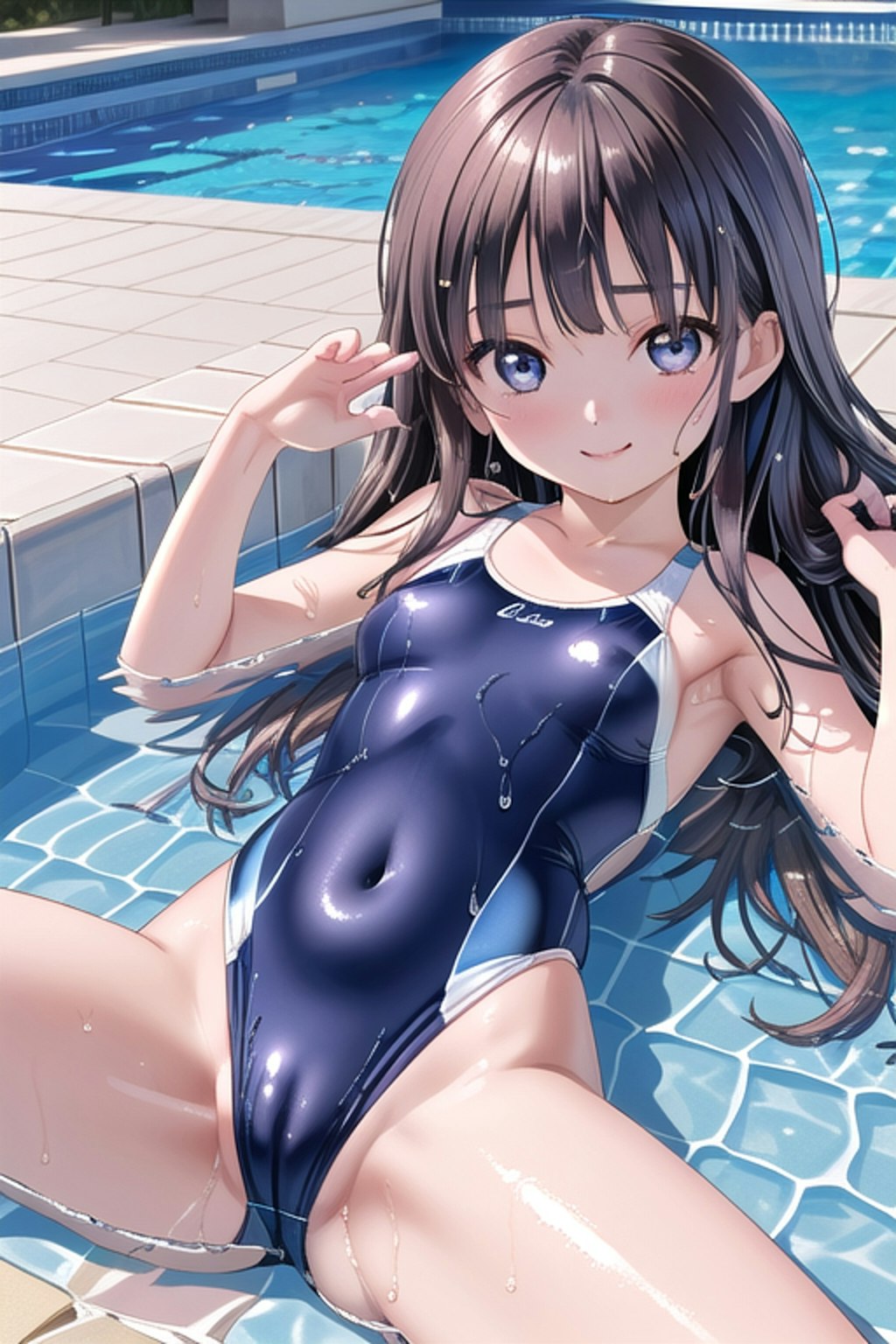 水着女の子