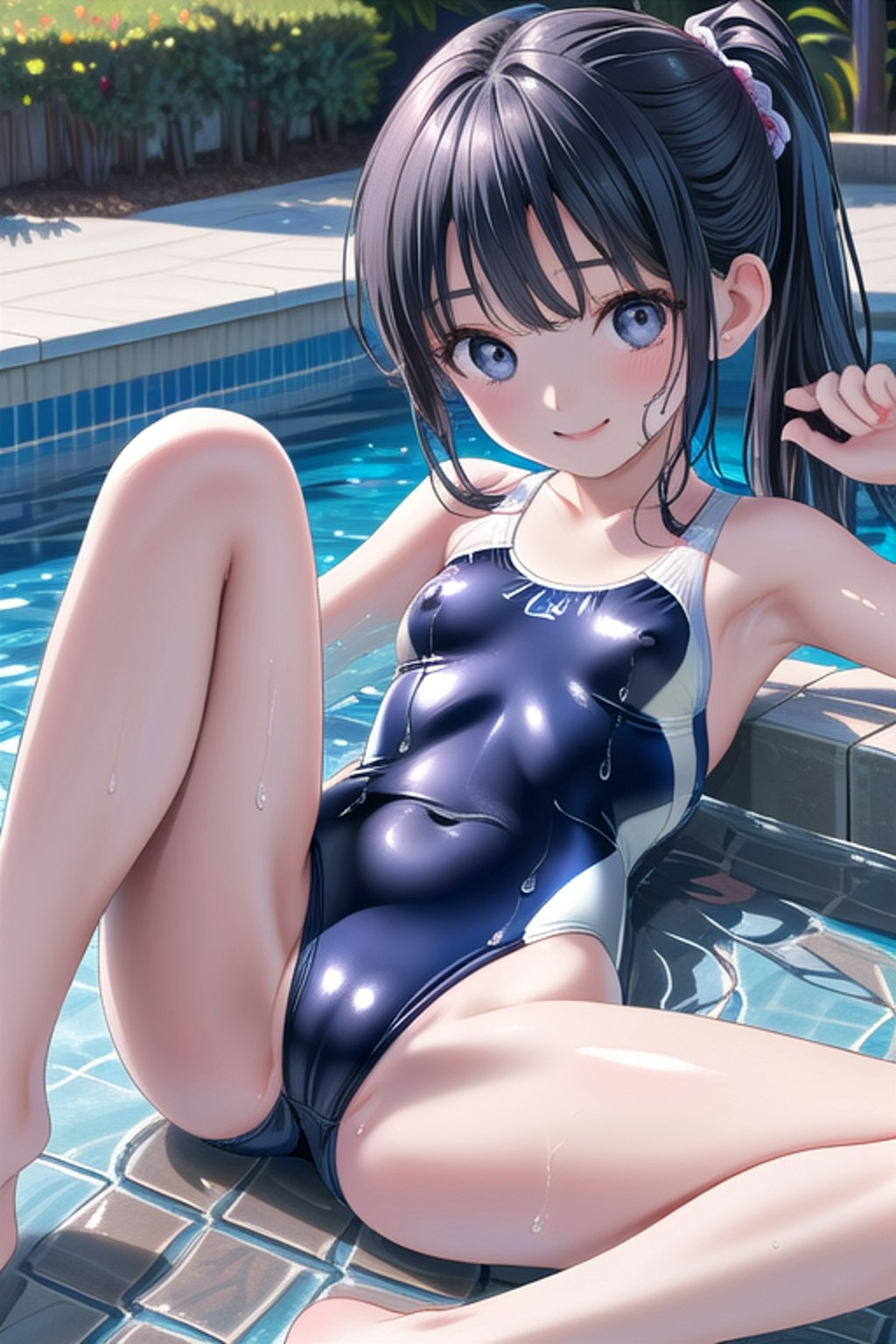 水着女の子