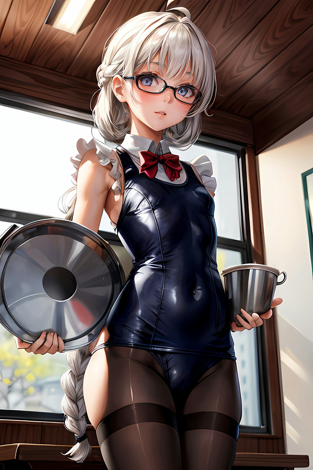 スク水メイド喫茶