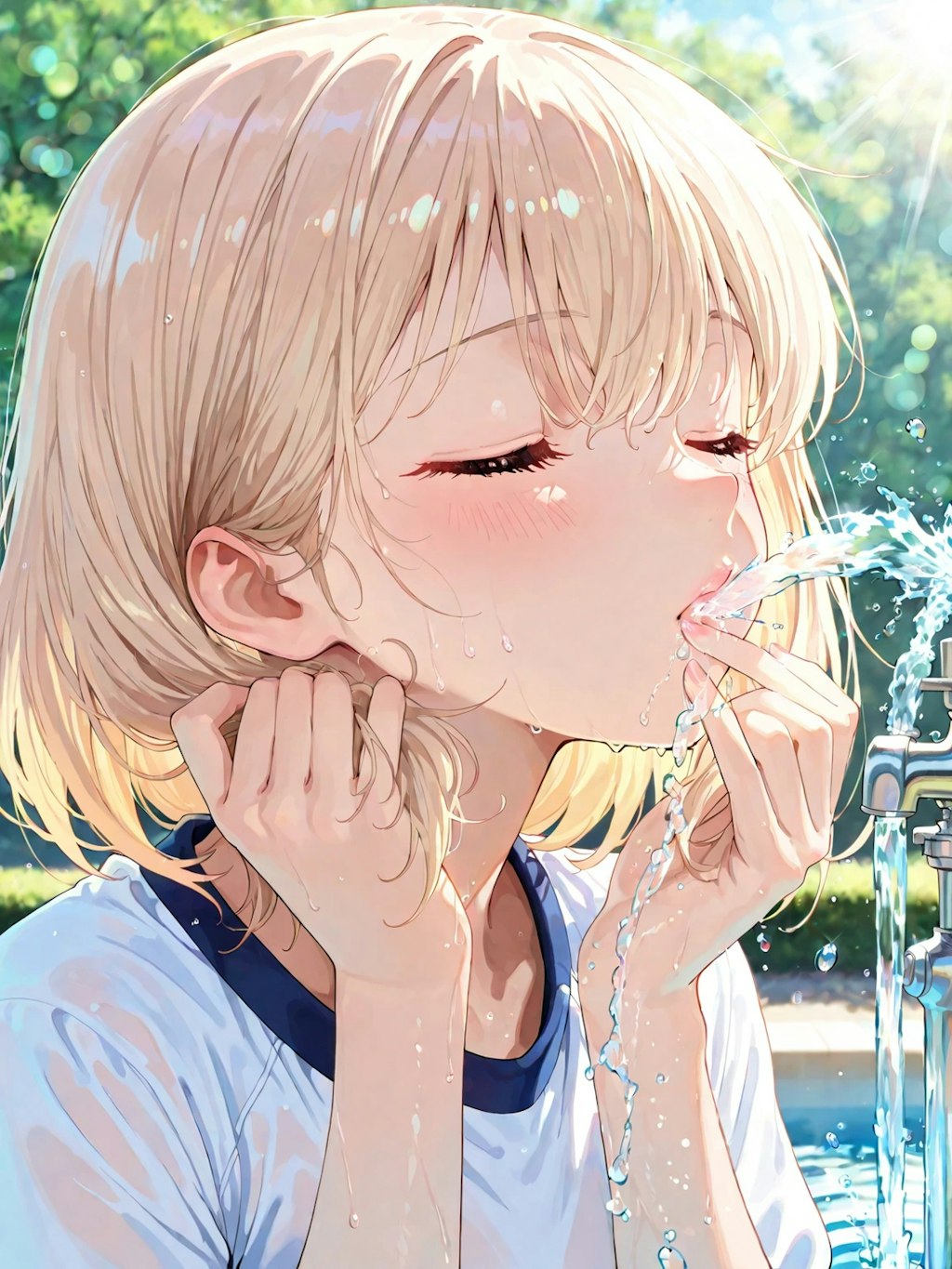 水を飲みたかっただけなのに…