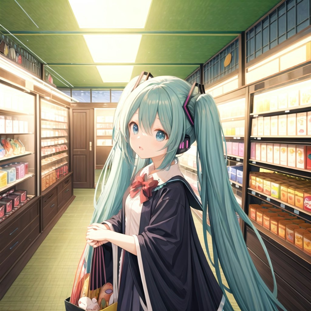 FROST　初音ミク　駄菓子屋