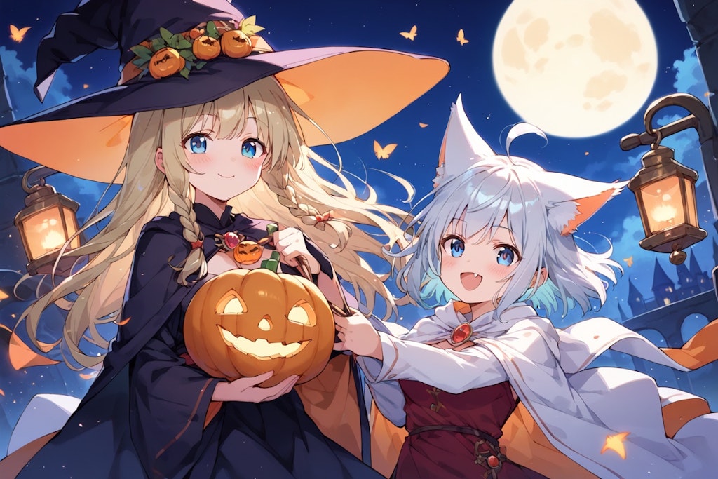 猫巫女様とハロウィン