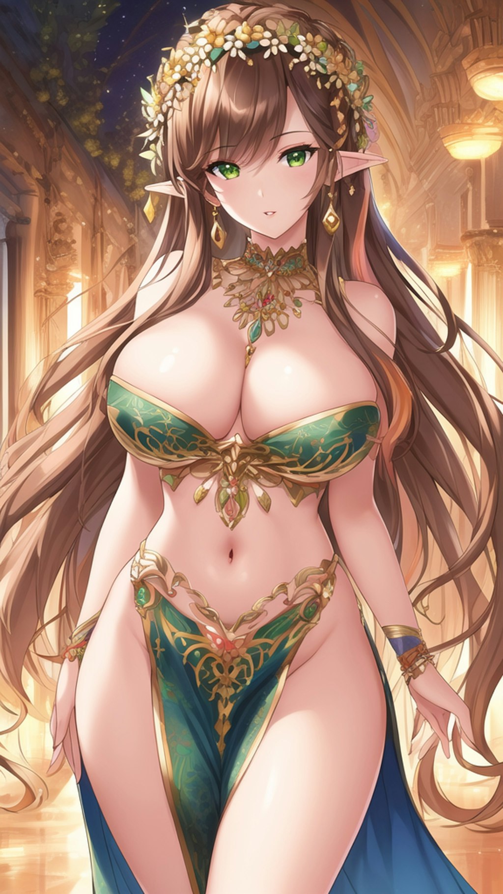 スタイリッシュエルフ美女