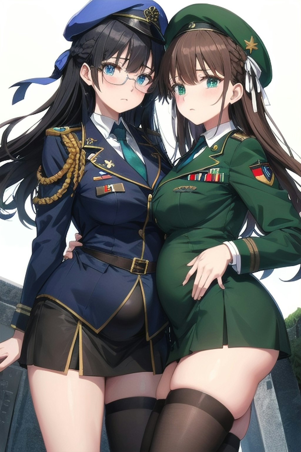 女軍人