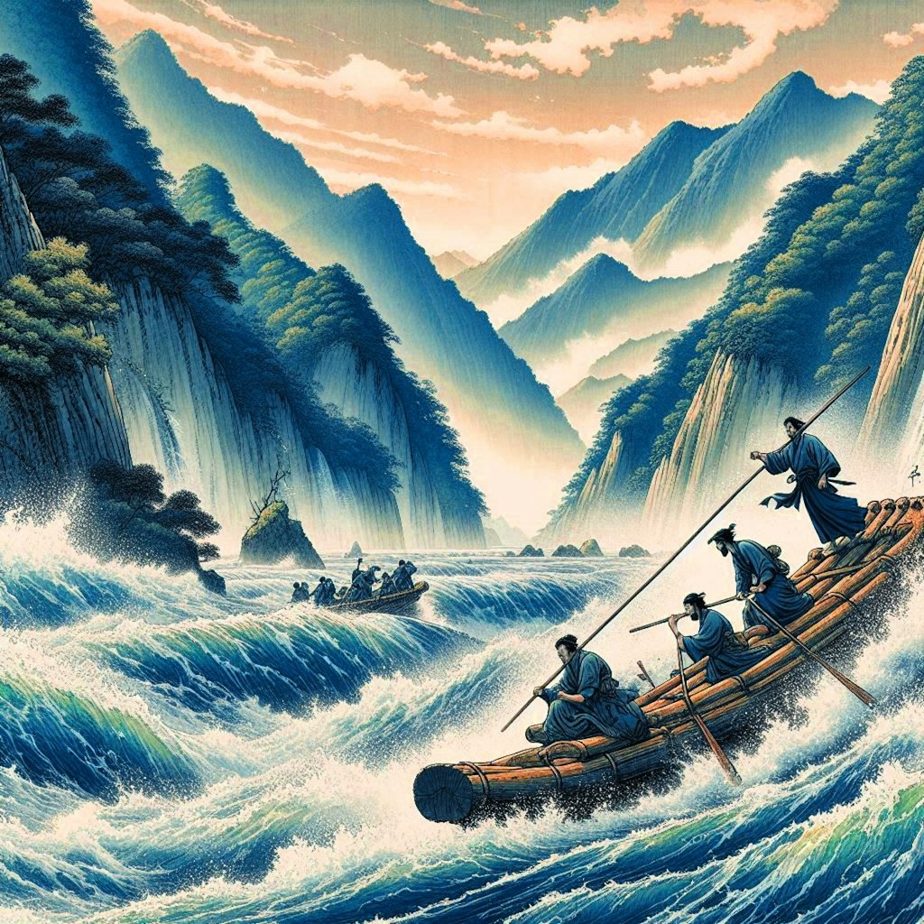 そは時代といふ激流也