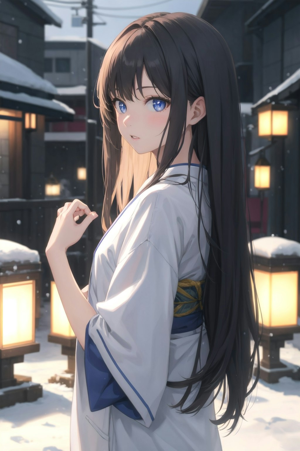 雪降る彼女