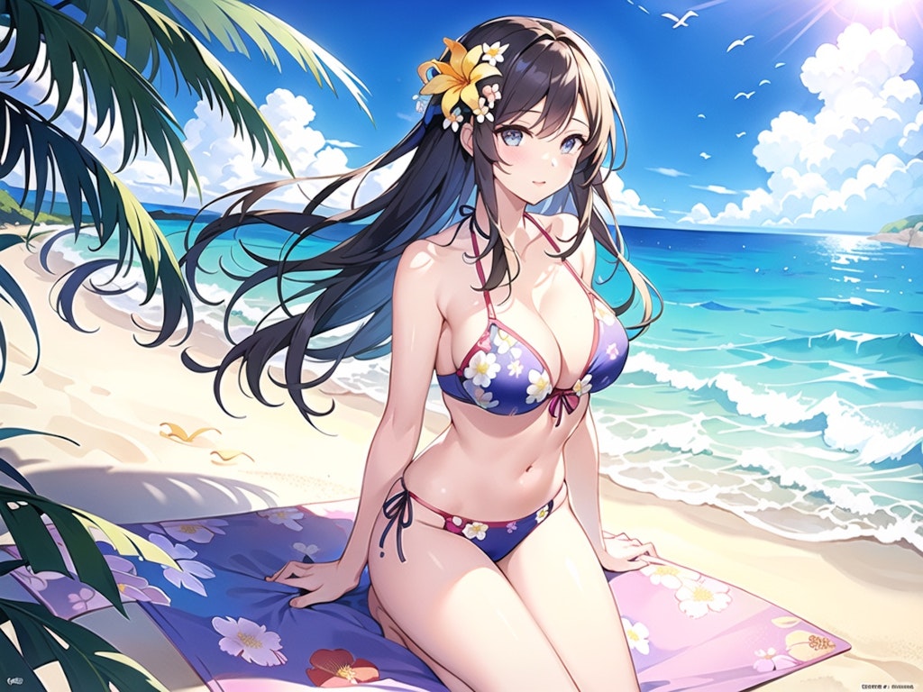 Flower Bikini