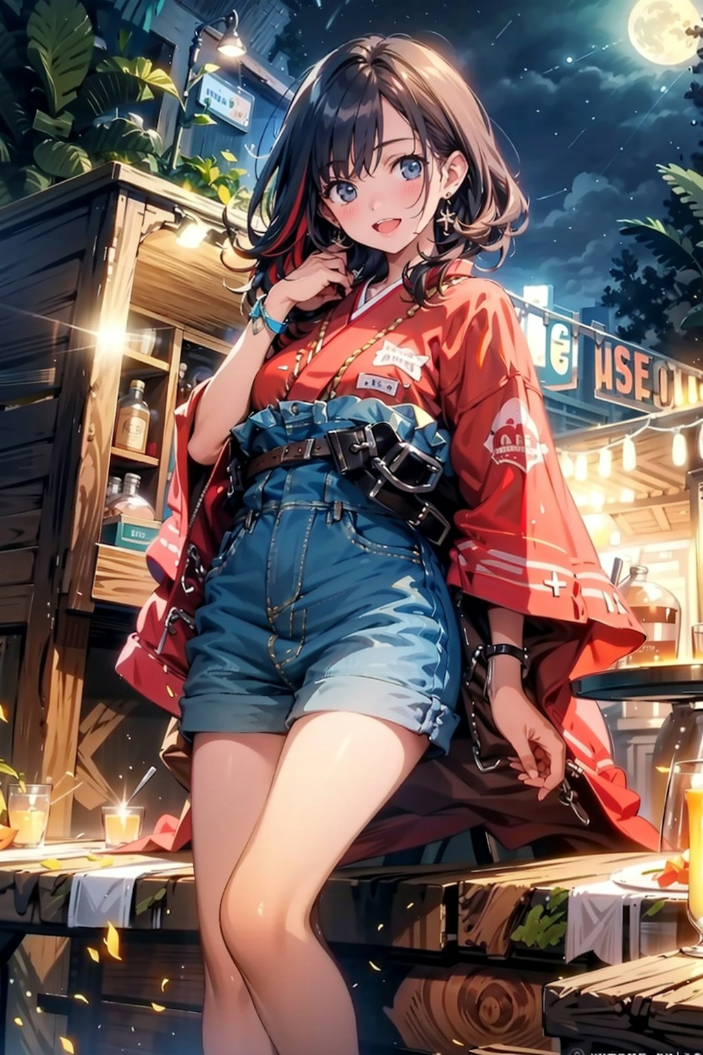 kimono denim