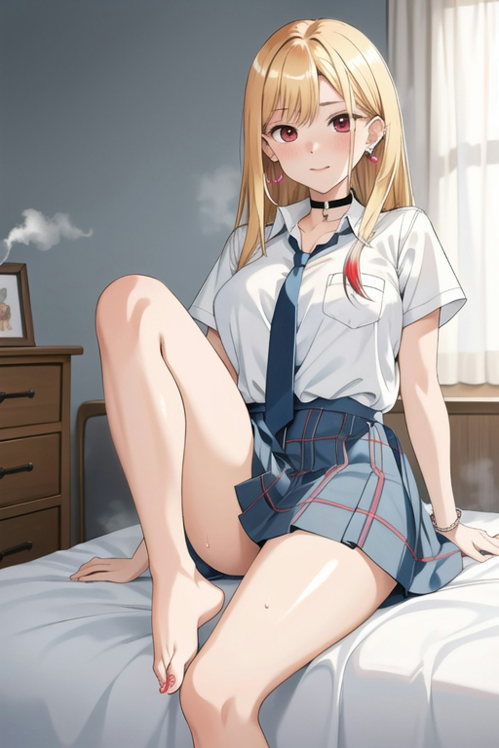 学生服とナマ足　その6