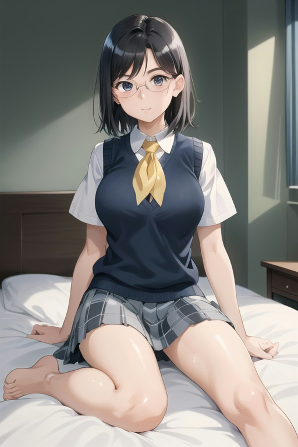 学生服とナマ足　その6