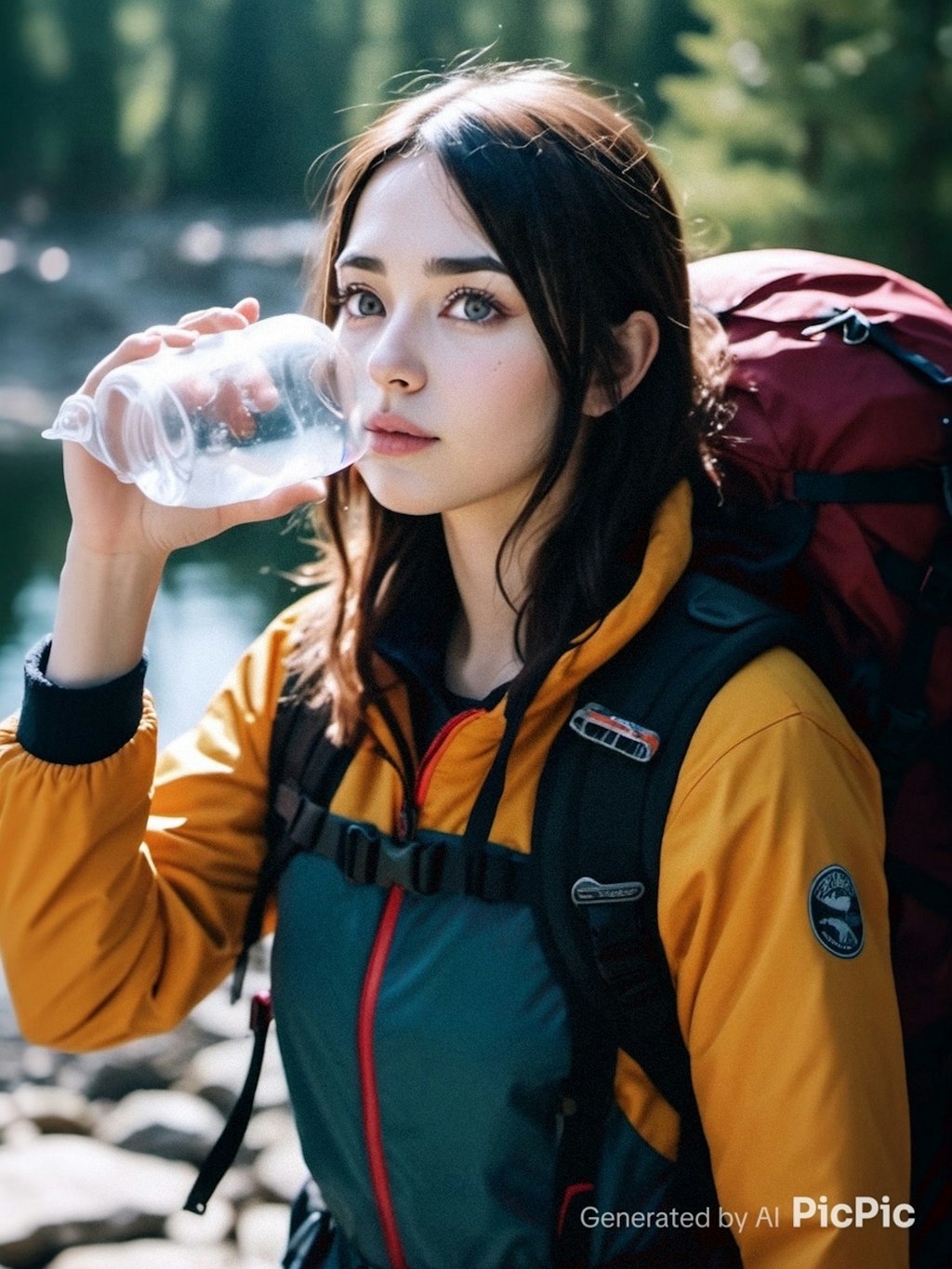 美味しい山の水