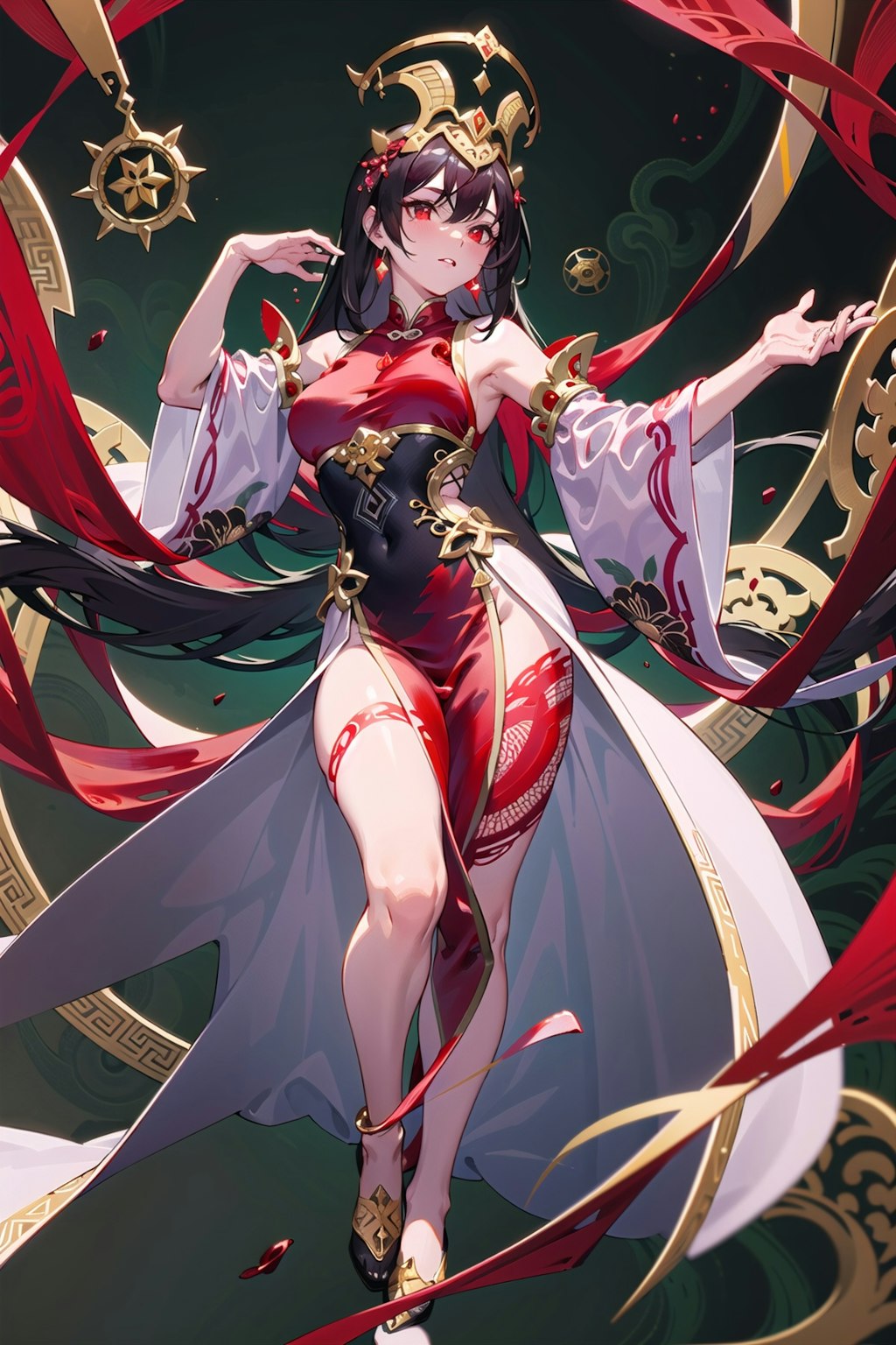 Red Eyes Evil Empress