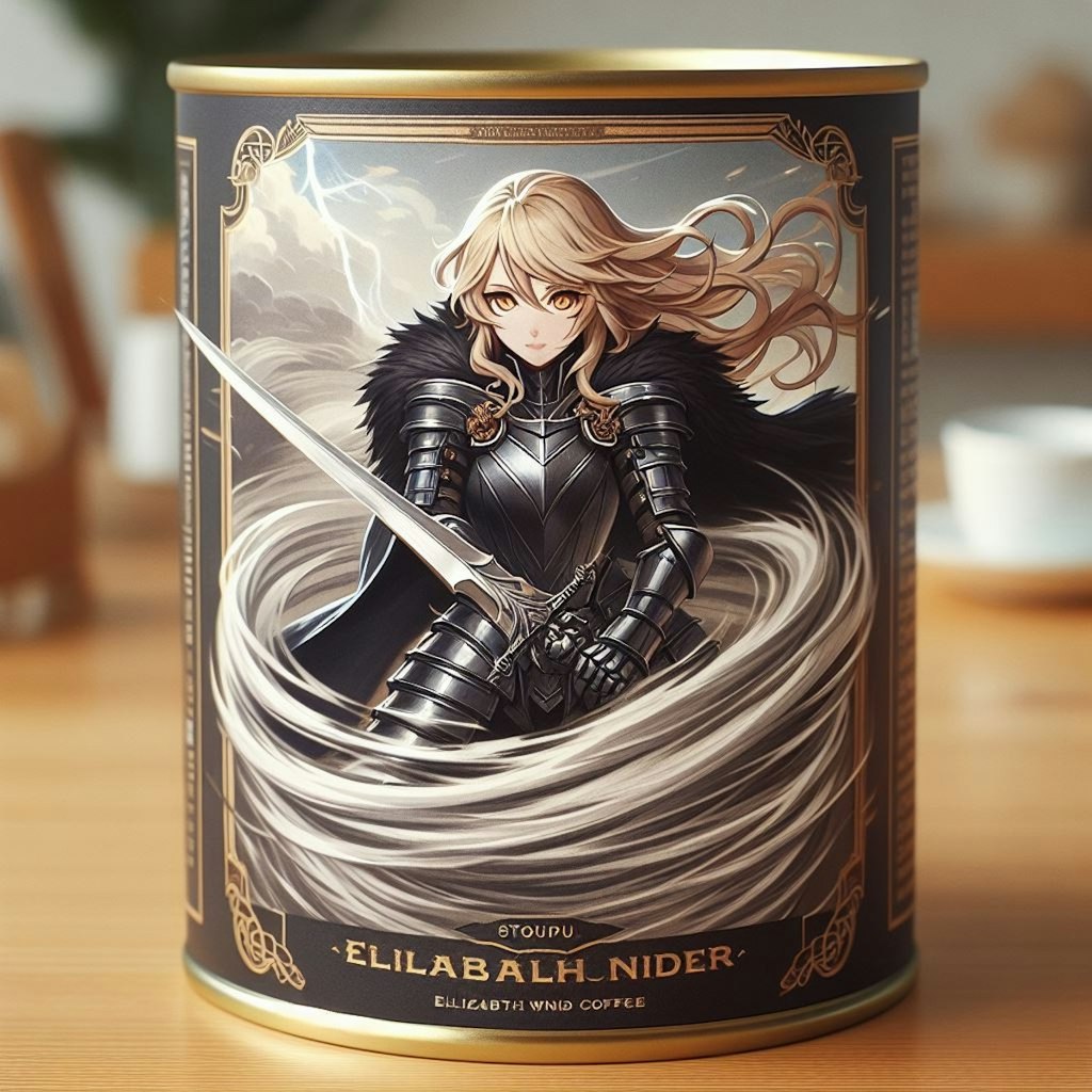 (竜巻剣)ブロンドの女騎士さん/キャラ缶