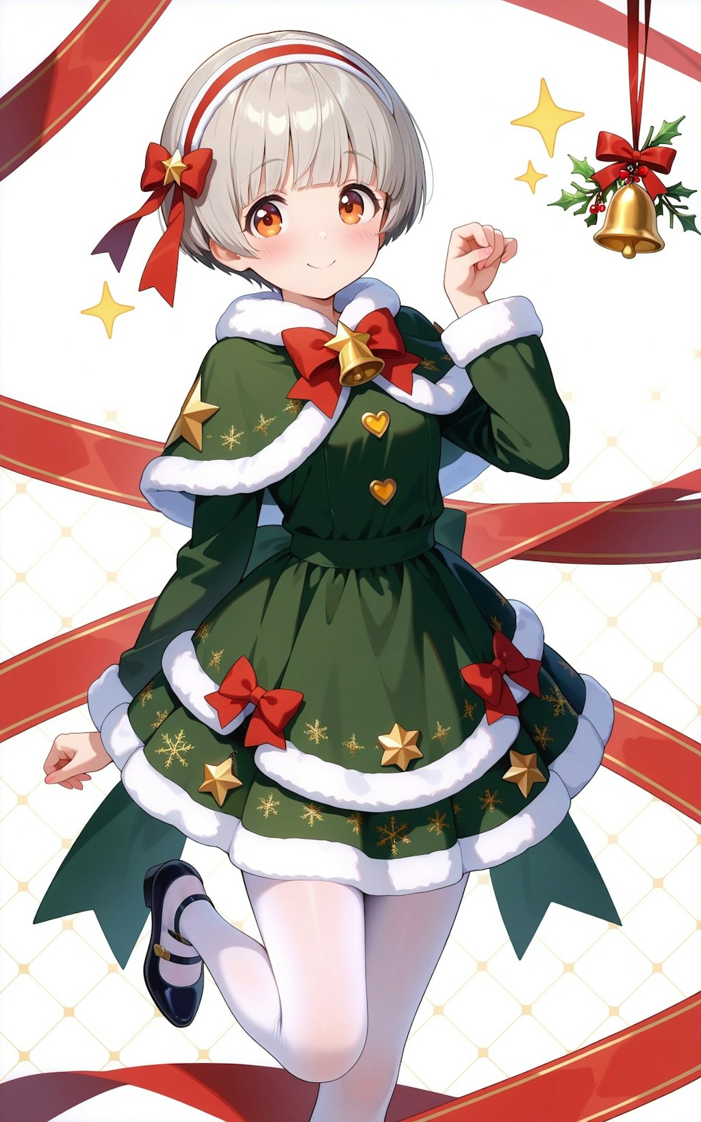 クリスマスメイドコーデ