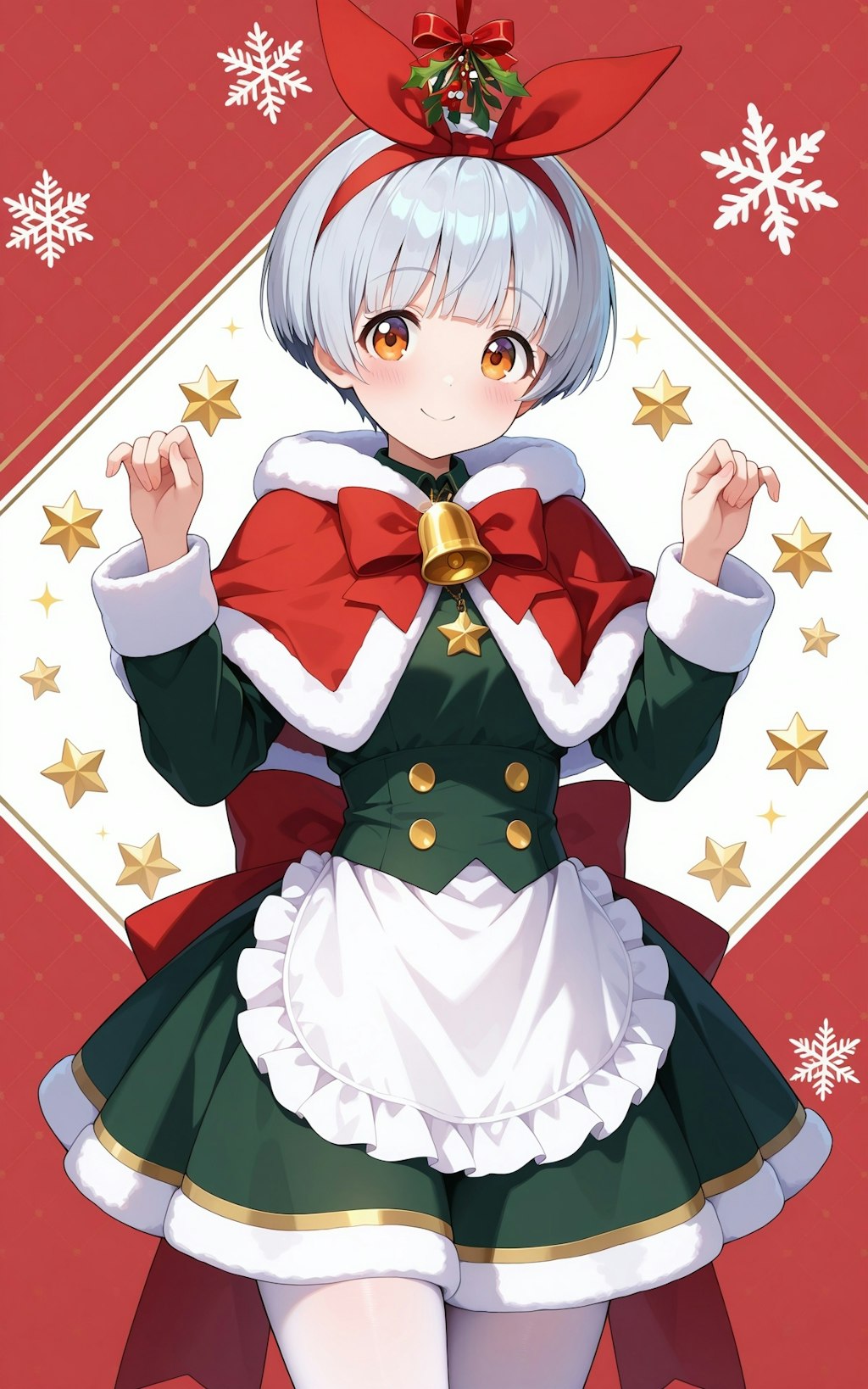 クリスマスメイドコーデ