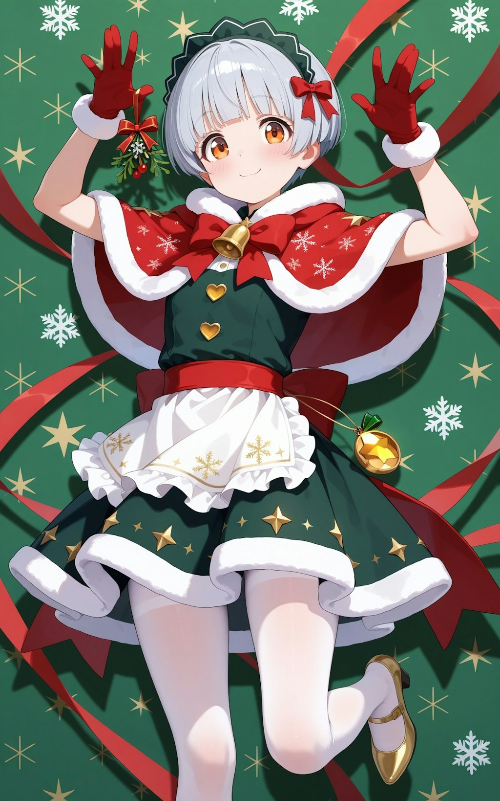 クリスマスメイドコーデ