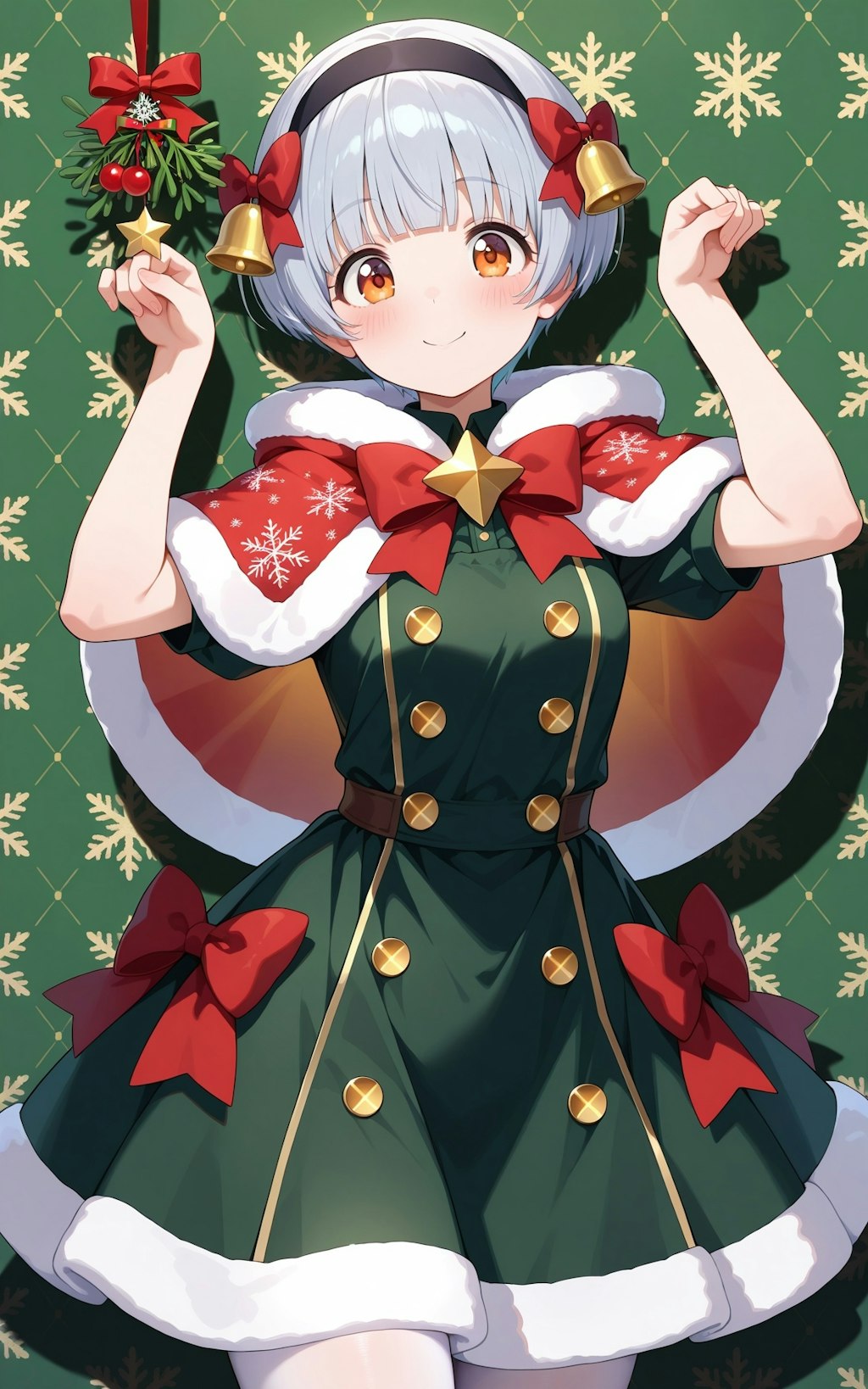 クリスマスメイドコーデ