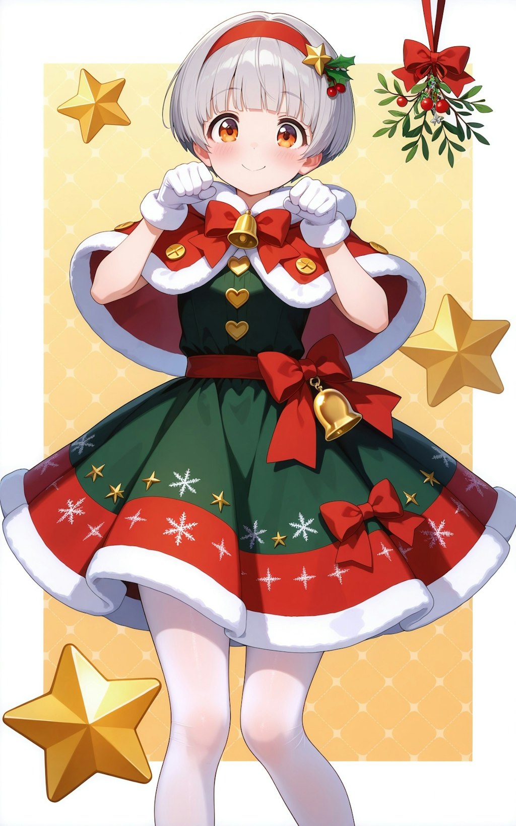 クリスマスメイドコーデ