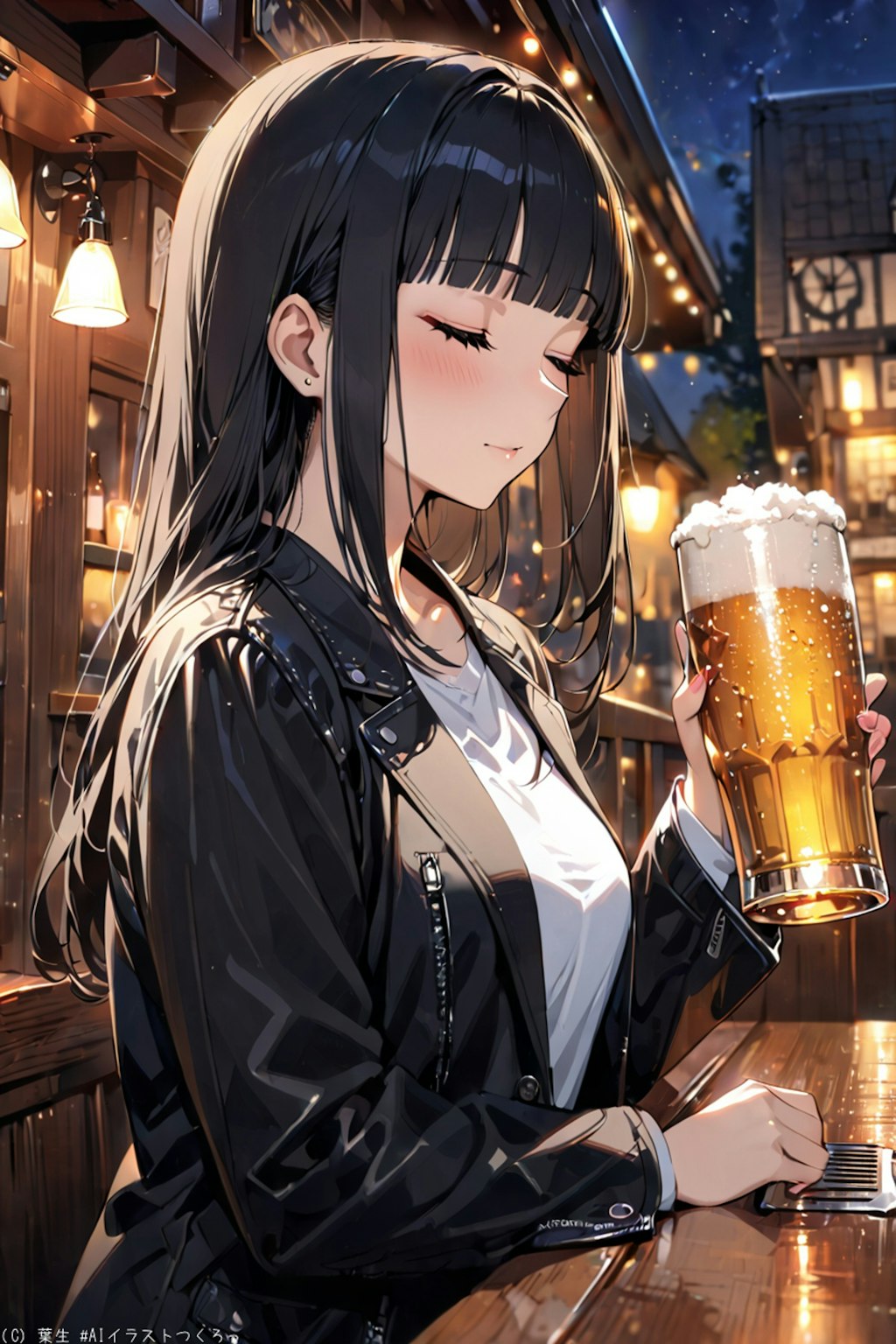 帰りにビールを一杯