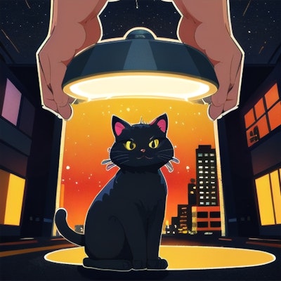 黒猫 72 | の人気AIイラスト・グラビア