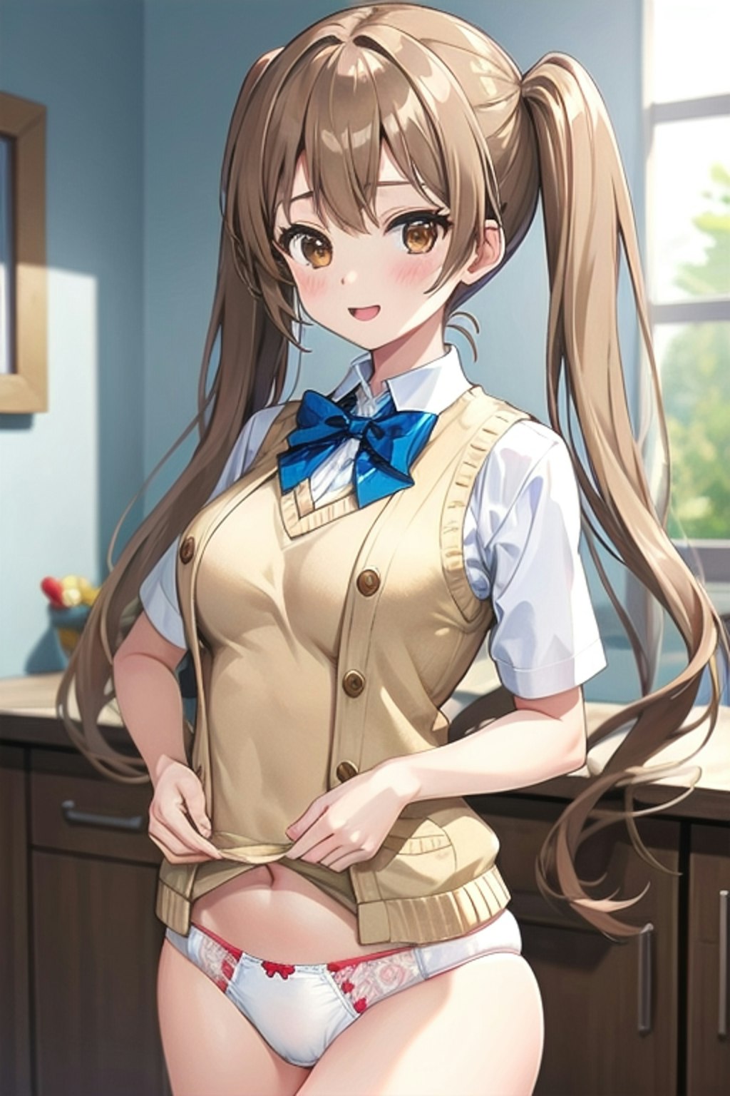 School twintails girl