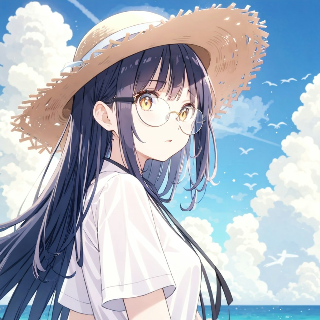 真夏の海