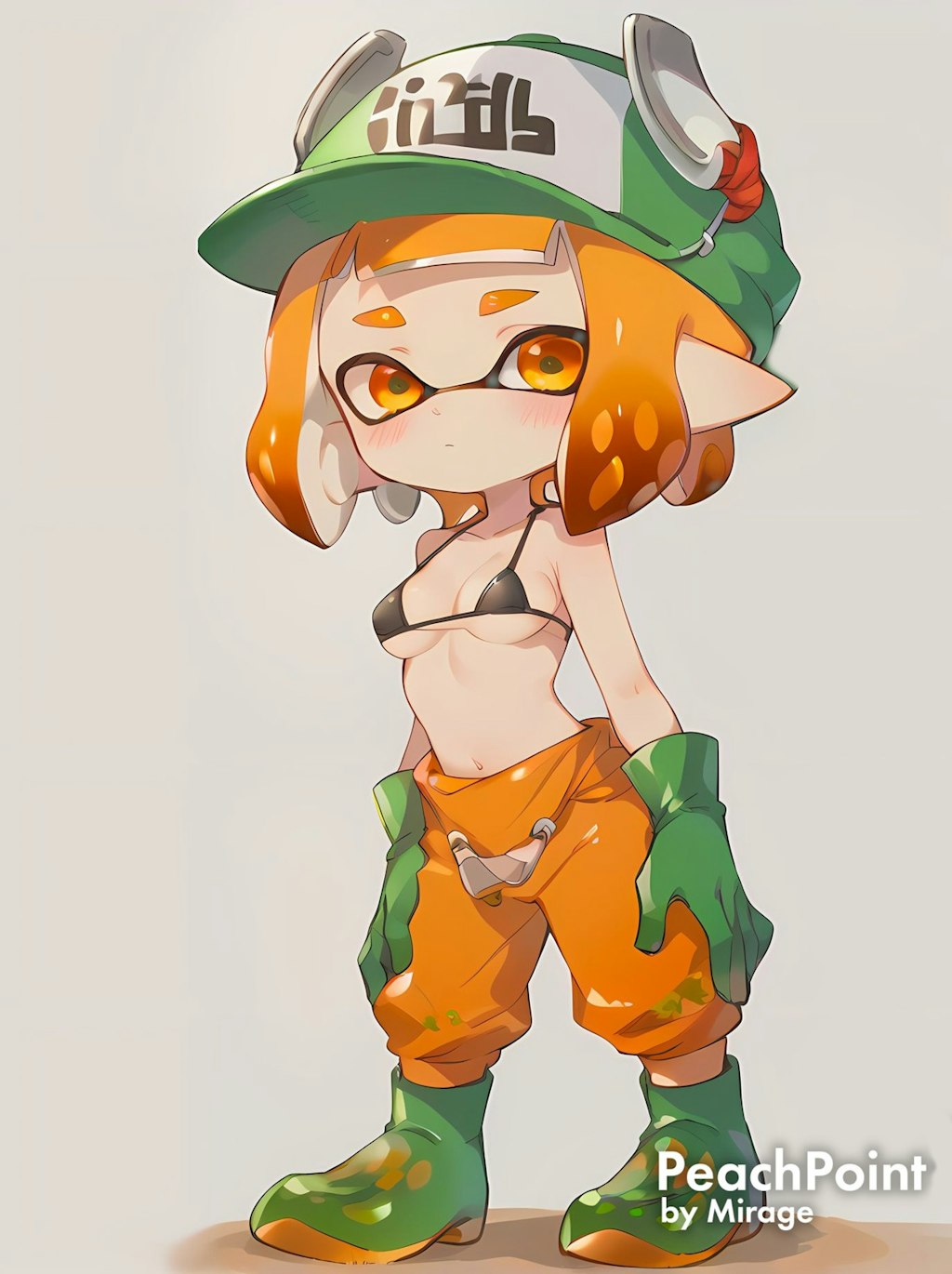 スプラトゥーン　イカガール