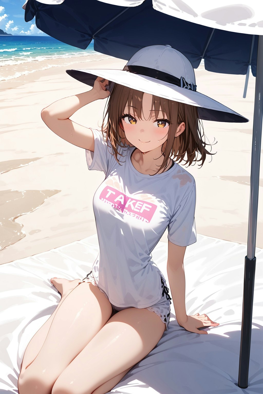 夏の海は開放的？①