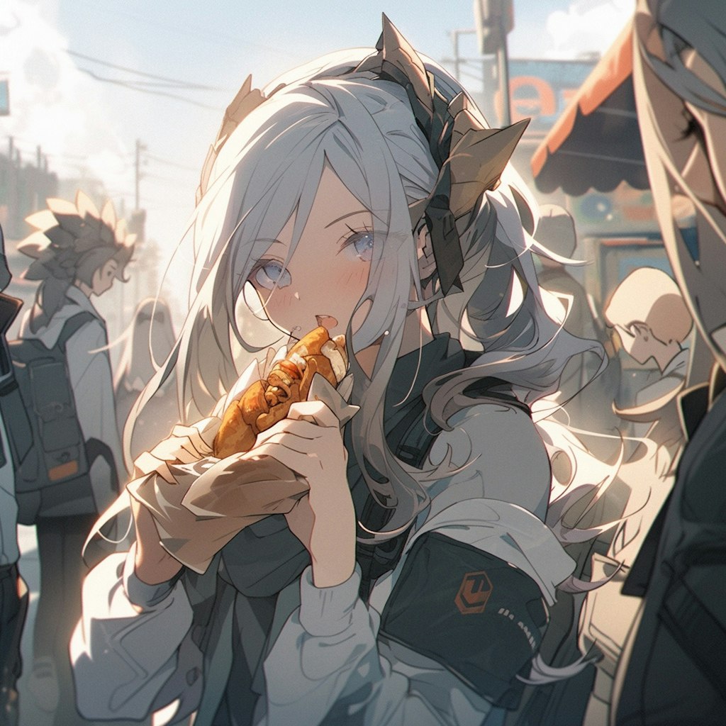 食べ歩き，EAT AND WALK