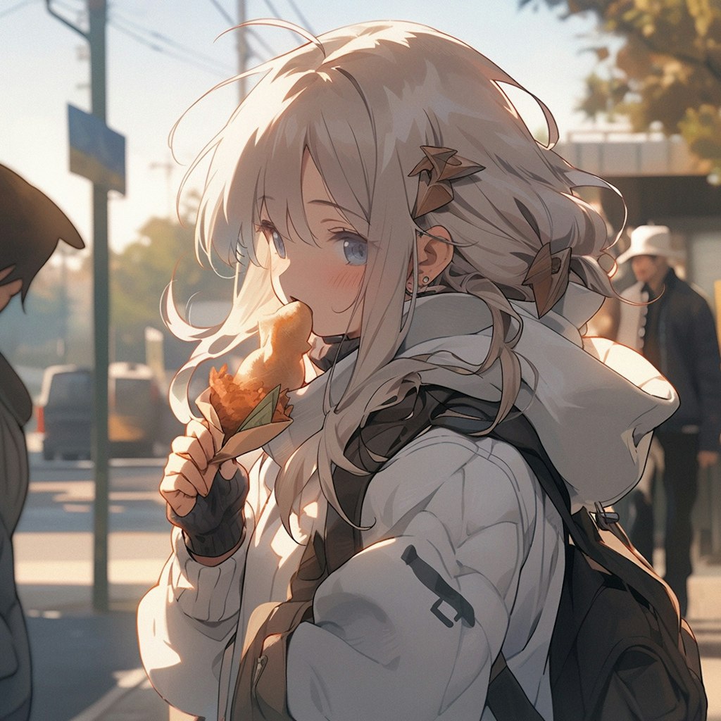 食べ歩き，EAT AND WALK