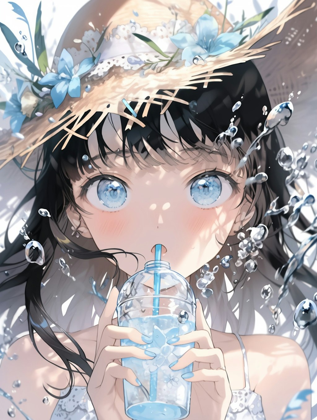 水の色(light blue)