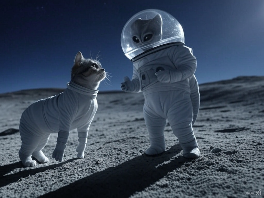 GROK3の宇宙猫