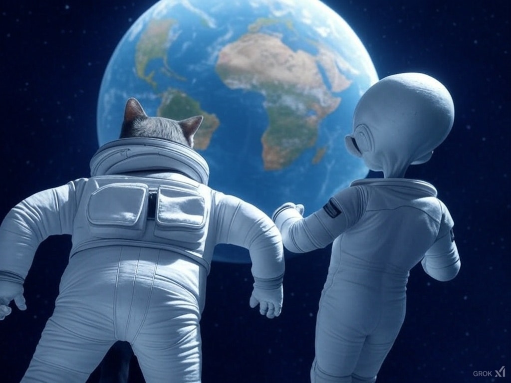 GROK3の宇宙猫