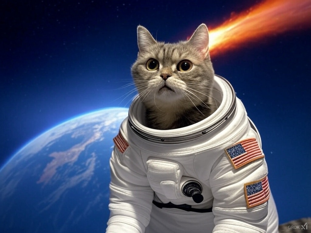 GROK3の宇宙猫