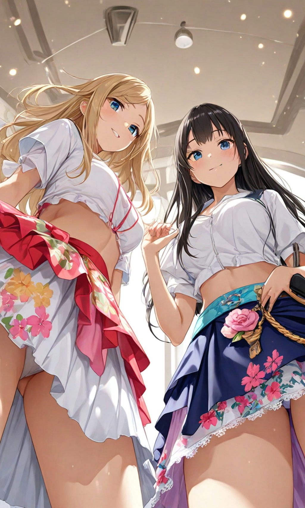 パンチラとセーラー服と女子高校生と