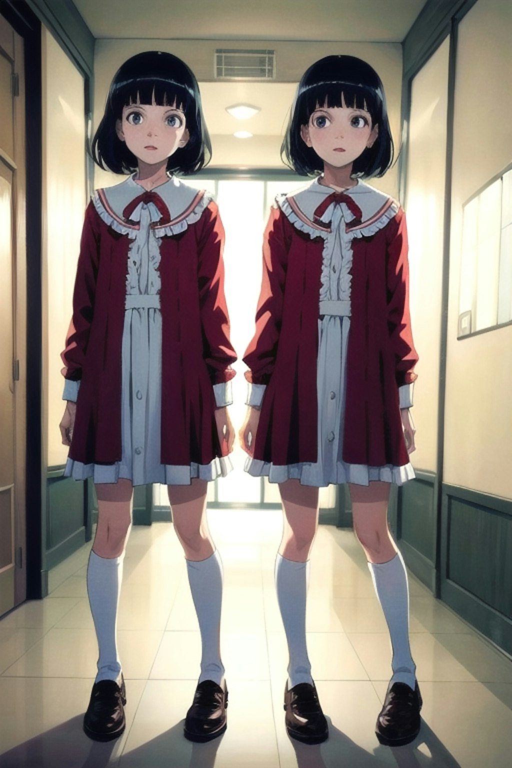 THE SHINING GRADY TWINS(2枚目以降閲覧注意)