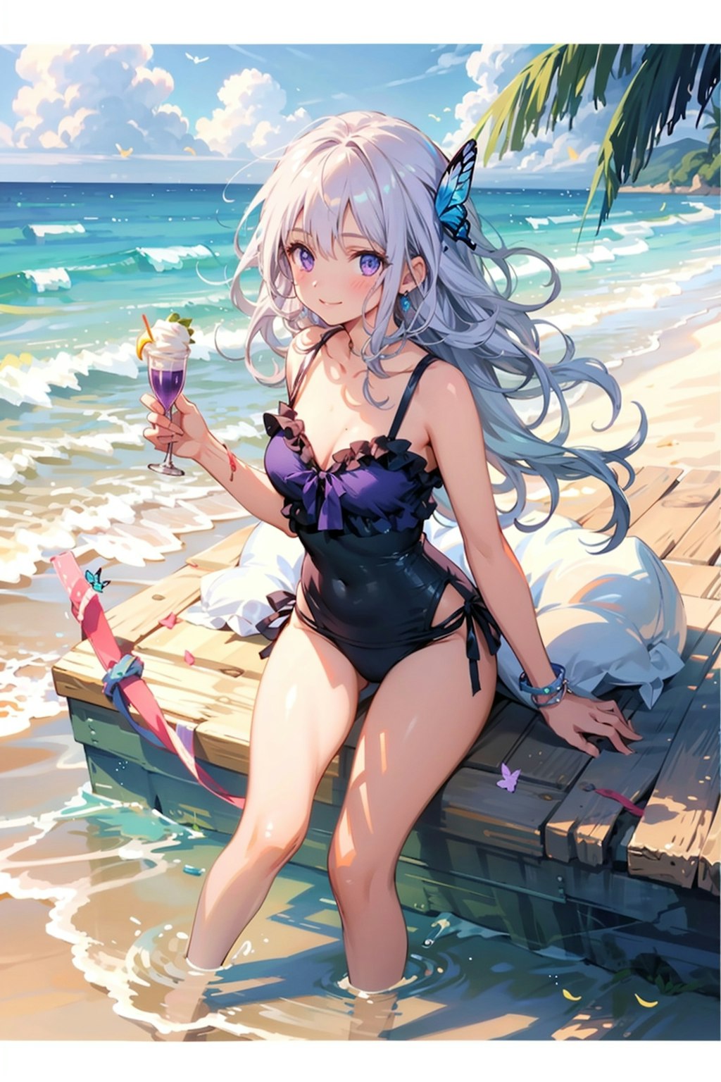 Beach Treat 🍹 [OC; Raena]