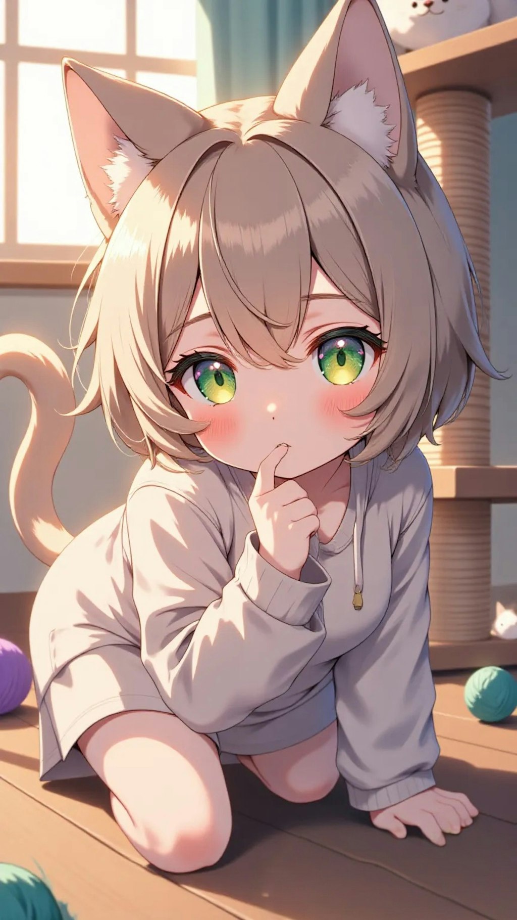 猫耳の女の子