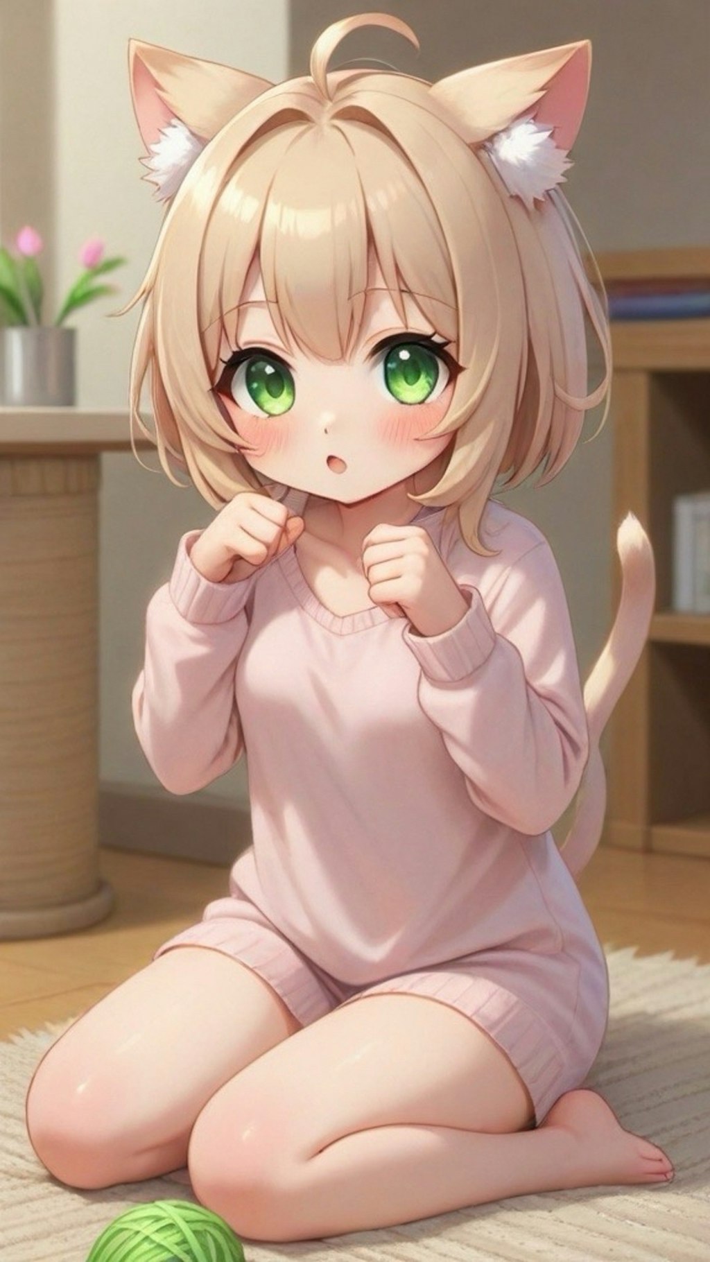 猫耳の女の子