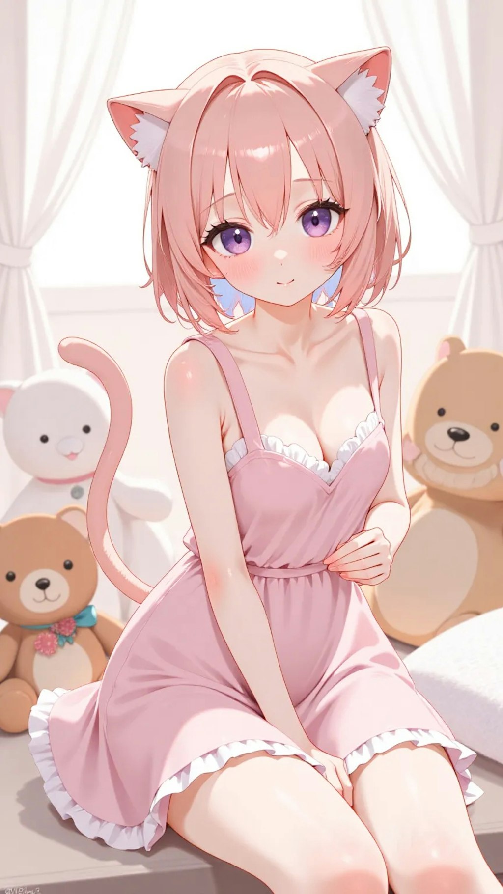 猫耳の女の子