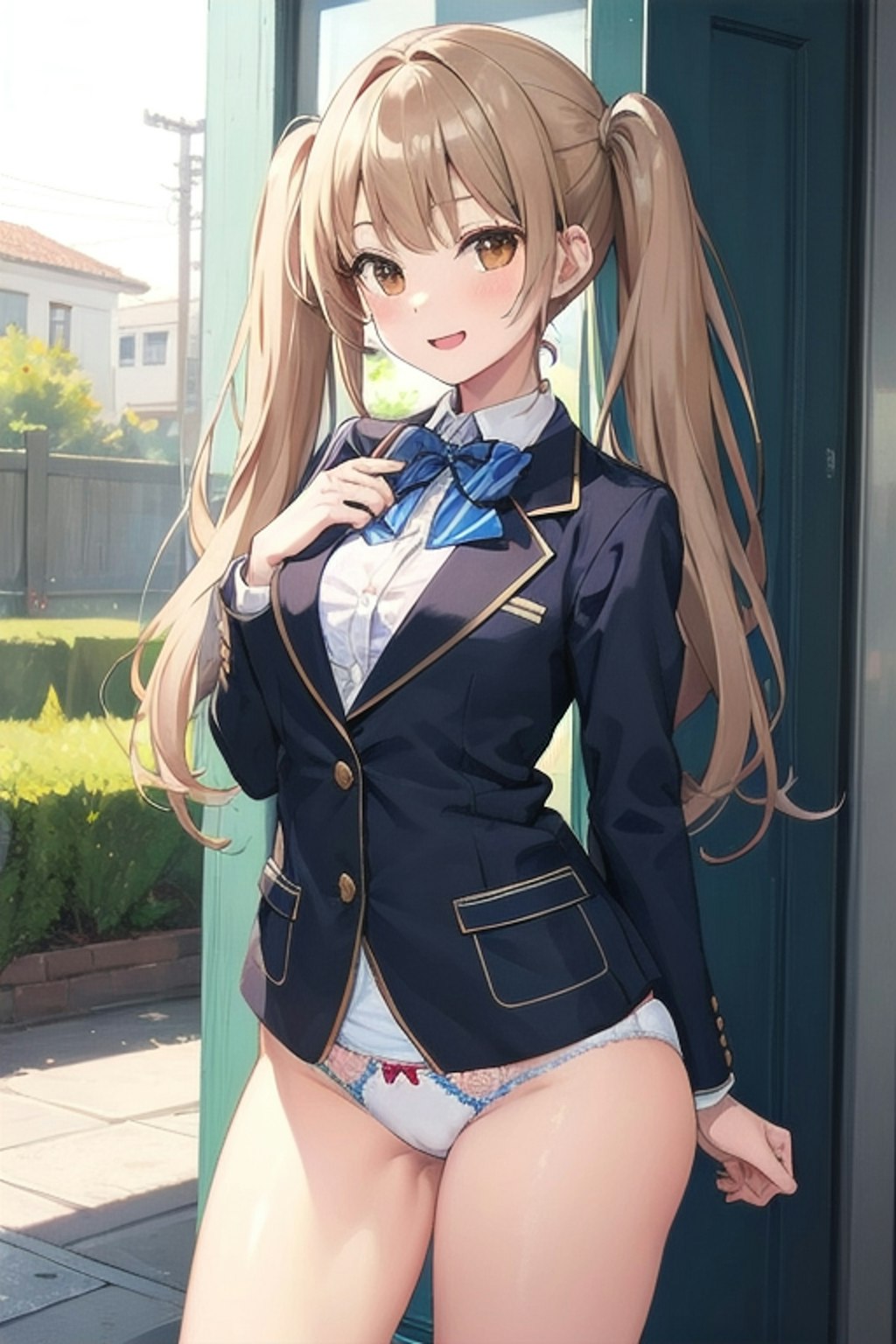 School twintails girl