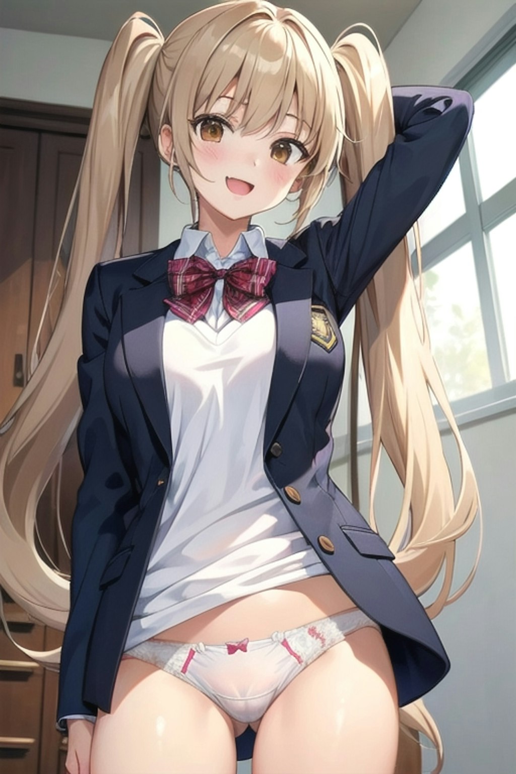 School twintails girl