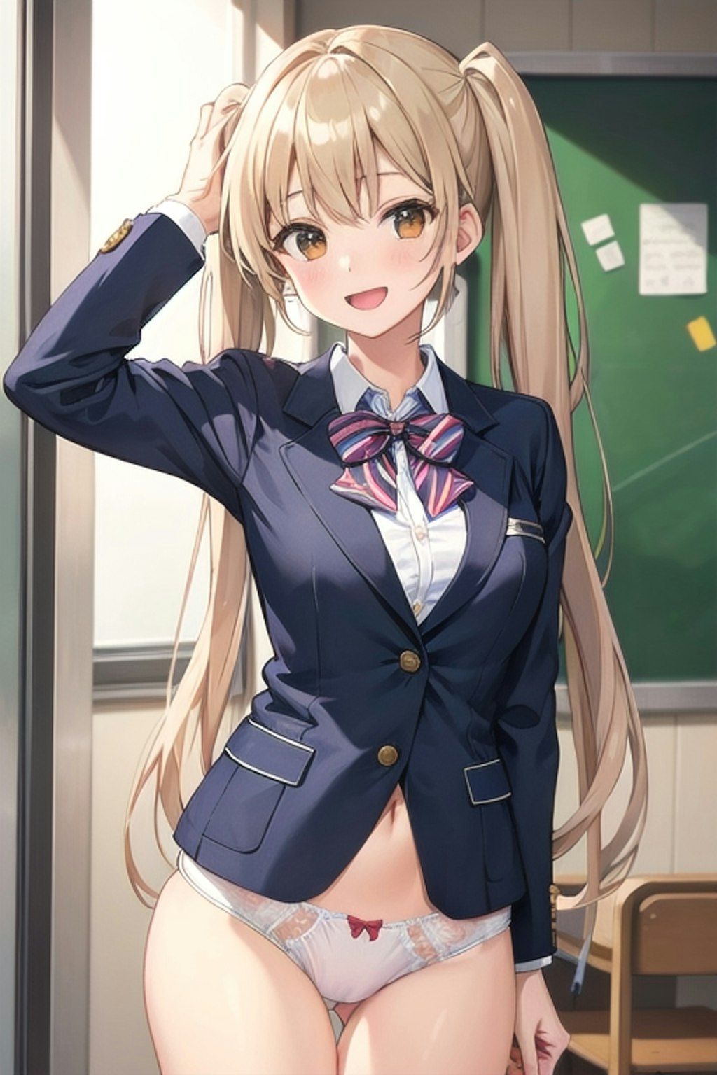 School twintails girl