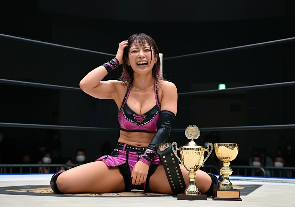 女子プロレスラー、ワキ上げ