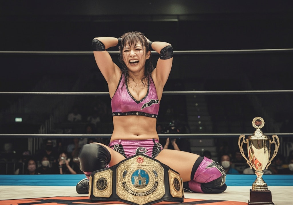 女子プロレスラー、ワキ上げ