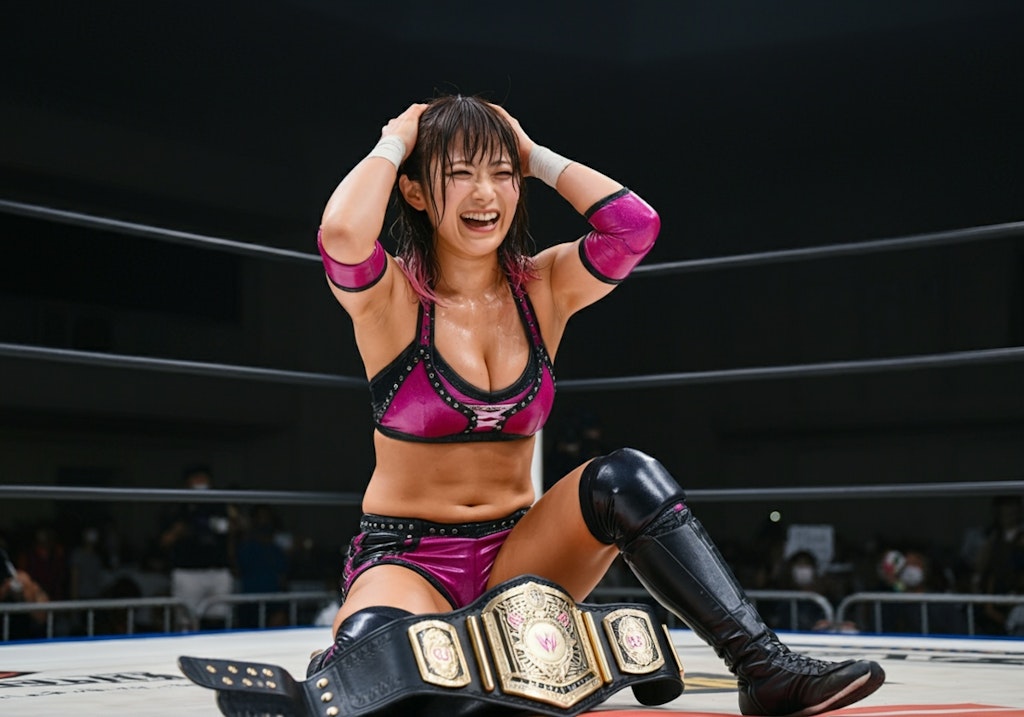 女子プロレスラー、ワキ上げ