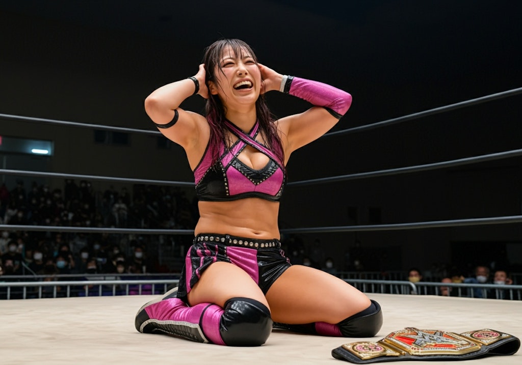 女子プロレスラー、ワキ上げ