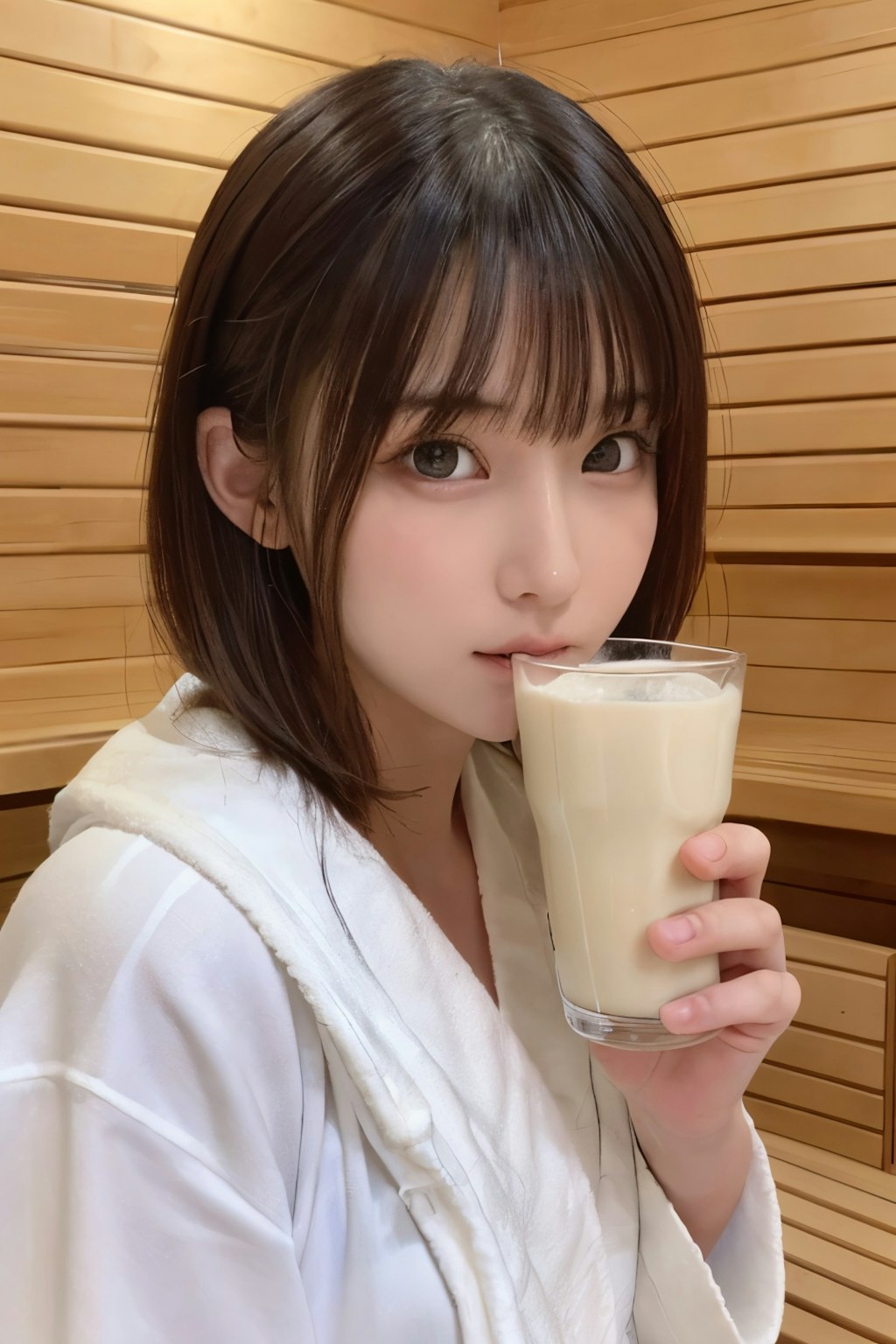 牛乳瓶？